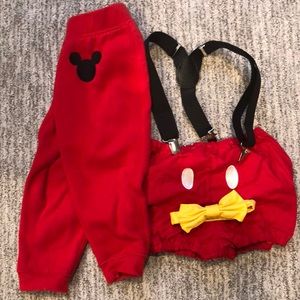 Mickey Mouse smash cake outfit w/ sweatpants